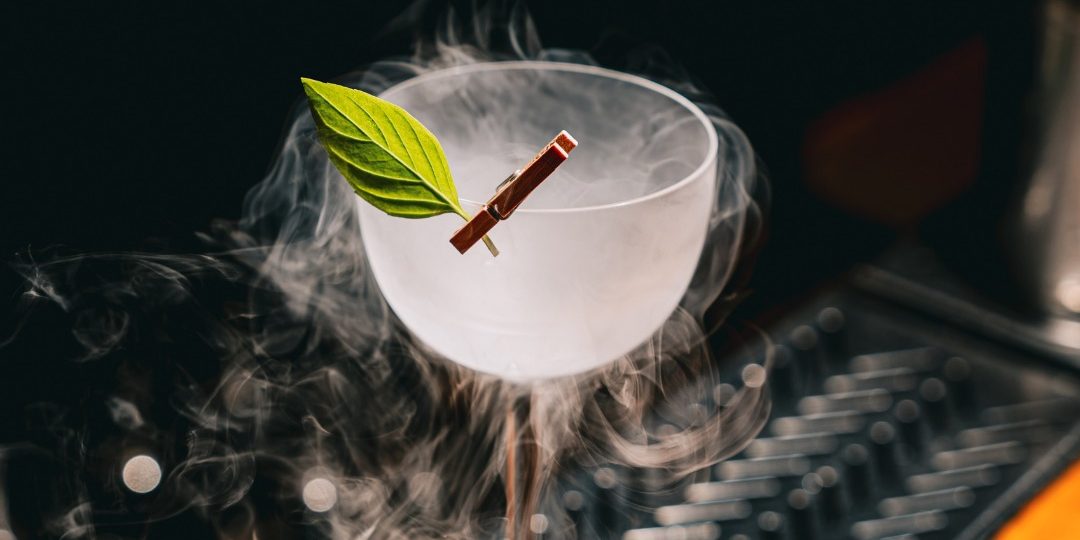 Sip into the mist-ery